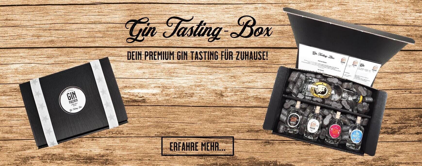Ginmacher München - Gin Tasting-Box